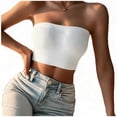 thumbnail image 1 of Maplenight Strapless Bras for Women No Underwire Open Back Breathable Tube Tops Bras, 1 of 6