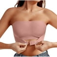thumbnail image 1 of Maplenight Strapless Bras for Women No Underwire Seamless Comfort Adjustable Clasp Everyday Bandeau Bra​​, 1 of 6
