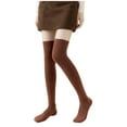 thumbnail image 1 of Maplenight Thigh High Compression Socks for Women Extra Long Over the Knee Warm Stockings Winter Thick Cushion Boot Sock, 1 of 5