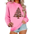 thumbnail image 1 of Maplenight Women's Christmas Sweatshirt Xmas Graphic Printed Crew Neck Pullover Sweatshirts Holiday Vacation Long Sleeve Shirts, 1 of 5