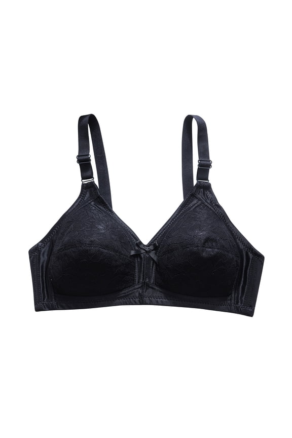 Women's Inbarely Plus Balconette Bra - Lightly Padded Underwire Tshirt Demi Bras Supportive
