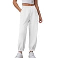 thumbnail image 1 of Maplenight Women's Sweatpants Baggy Casual Pants Stretch Drawstring High Waisted Joggers for Women, 1 of 5