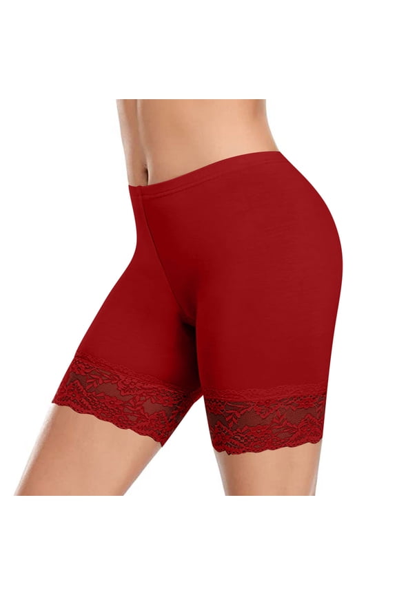Women's Underwear High Waist Stretch Briefs Soft Underpants Ladies Shorts Block Color Full Coverage Panties