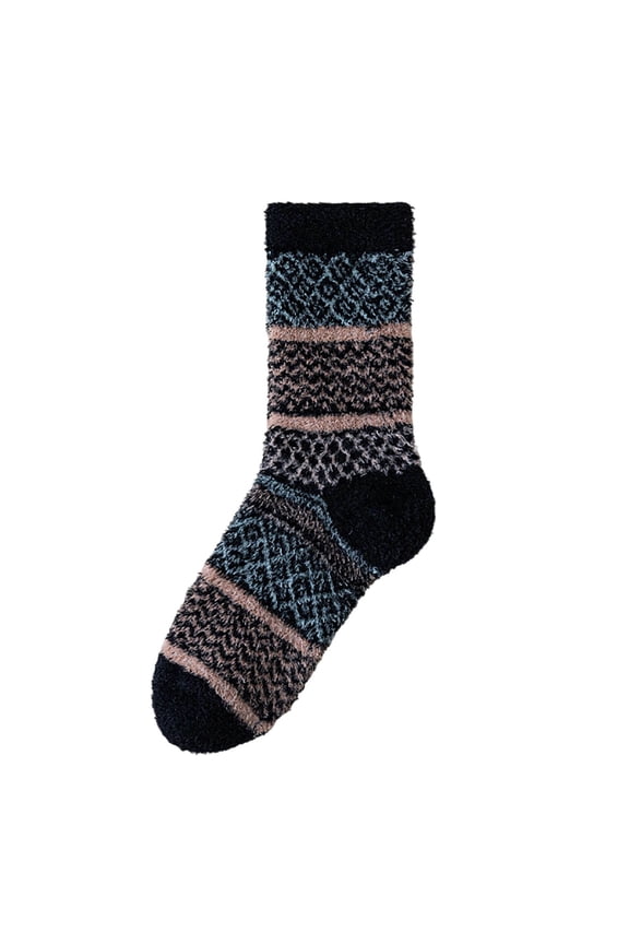 Womens Fuzzy Slipper Socks Fluffy Cozy Comfy Cabin Plush Warm Thermal Winter Soft Sleep Socks with Grippers
