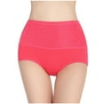 thumbnail image 1 of Maplenight Womens Underwear Leakproof High Waist Full Coverage Briefs Soft Strech Seamless Ladies Breathable Panties, 1 of 2