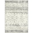 thumbnail image 1 of Maples Rugs Diamond Modern Geometric Ivory Non Slip Indoor Area Rug, 5' x 7', 1 of 7