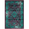 thumbnail image 1 of Maples Rugs Georgina Traditional Vintage Wineberry Washable Entryway Area Rug, 2'6 x 3'10, 1 of 7