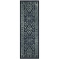 thumbnail image 1 of Maples Rugs Georgina Traditional Vintage Navy Green Washable Hallway Runner Rug, 2' x 6', 1 of 7