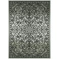 thumbnail image 1 of Maples Rugs Pelham Transitional Vintage Scroll Grey Non Slip Indoor Area Rug, 5' x 7', 1 of 9