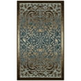 thumbnail image 1 of Maples Rugs Pelham Transitional Vintage Scroll Blue Brown Washable Entryway Area Rug, 1'8 x 2'10, 1 of 9