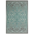 thumbnail image 1 of Maples Rugs Pelham Transitional Vintage Scroll Grey Blue Non Slip Indoor Area Rug, 3'4 x 5', 1 of 8