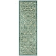 thumbnail image 1 of Maples Rugs Pelham Transitional Vintage Scroll Light Spa Washable Hallway Runner Rug, 1'8 x 5', 1 of 8