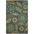 thumbnail image 1 of Maples Rugs Reggie Bohemian Floral Dark Grey Washable Entryway Area Rug, 2'6 x 3'10, 1 of 7