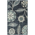 thumbnail image 1 of Maples Rugs Reggie Bohemian Floral Blue Washable Entryway Area Rug, 1'8 x 2'10, 1 of 7