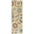 thumbnail image 1 of Maples Rugs Reggie Bohemian Floral Beige Washable Hallway Runner Rug, 2' x 6', 1 of 7