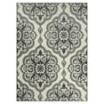 thumbnail image 1 of Maples Rugs Vivian Transitional Medallion Grey Non Slip Indoor Area Rug, 5' x 7', 1 of 8