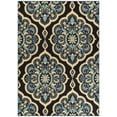 thumbnail image 1 of Maples Rugs Vivian Transitional Medallion Persian Blue Non Slip Indoor Area Rug, 5' x 7', 1 of 8