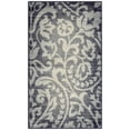 thumbnail image 1 of Maples Rugs Exeter Modern Floral Grey Washable Entryway Area Rug, 1'8 x 2'10, 1 of 7