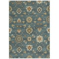 thumbnail image 1 of Maples Rugs - Made in USA - Fleur Contemporary Floral Indoor Runner Rugs, 2' x 6', Radiant Grey, 1 of 6