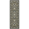 thumbnail image 1 of Maples Rugs Florence Traditional Swirl Gray Washable Hallway Runner Rug, 2' x 6', 1 of 7