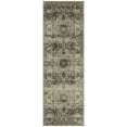 thumbnail image 1 of Maples Rugs Lexington Farmhouse Floral Taupe Washable Hallway Runner Rug, 2' x 6', 1 of 7