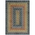 thumbnail image 1 of Maples Rugs Marion Bohemian Braided-Style Print Washable, Non-Slip Low-Profile Indoor Rug, 46" x 30", Multi-Color, 1 of 9