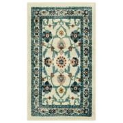 Maples Rugs Nina Traditional Indoor Washable Accent Rug, 20" x 34", Tan