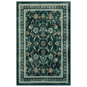 Maples Rugs Nina Traditional Indoor Washable Accent Rug, 30" x 46", Teal