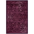 thumbnail image 1 of Maples Rugs Pelham Transitional Vintage Scroll Wineberry Washable Entryway Area Rug, 1'8 x 2'10, 1 of 8