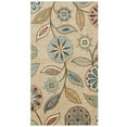 thumbnail image 1 of Maples Rugs Reggie Bohemian Floral Beige Non Slip Indoor Area Rug, 3'4 x 6', 1 of 6