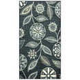 thumbnail image 1 of Maples Rugs Reggie Bohemian Floral Blue Non Slip Indoor Area Rug, 3'4 x 6', 1 of 6