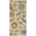 thumbnail image 1 of Maples Rugs Reggie Bohemian Floral Beige Washable Hallway Runner Rug, 2'6 x 5', 1 of 6