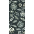 thumbnail image 1 of Maples Rugs Reggie Bohemian Floral Blue Washable Hallway Runner Rug, 2'6 x 5', 1 of 6