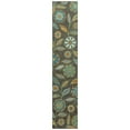 thumbnail image 1 of Maples Rugs Reggie Bohemian Floral Dark Grey Non Slip Hallway Runner Rug, 2' x 10', 1 of 6