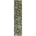 thumbnail image 1 of Maples Rugs Reggie Bohemian Floral Dark Grey Non Slip Hallway Runner Rug, 2' x 9', 1 of 6