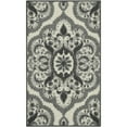 thumbnail image 1 of Maples Rugs Vivian Transitional Medallion Grey Washable Entryway Area Rug, 1'8 x 2'10, 1 of 9