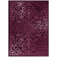 thumbnail image 1 of Maples Rugs Pelham Medallion Textured Purple Red Indoor Living Room Area Rug, 7' x 10', 1 of 7