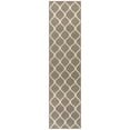 thumbnail image 1 of Maples Rugs Transitional Geometric Rebecca Beige Indoor Hallway Long Runner Rug, 2'6" x 10', 1 of 6