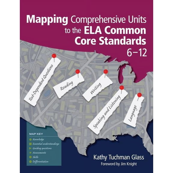 Mapping Comprehensive Units to the Ela Common Core Standards, 6-12 (Paperback)