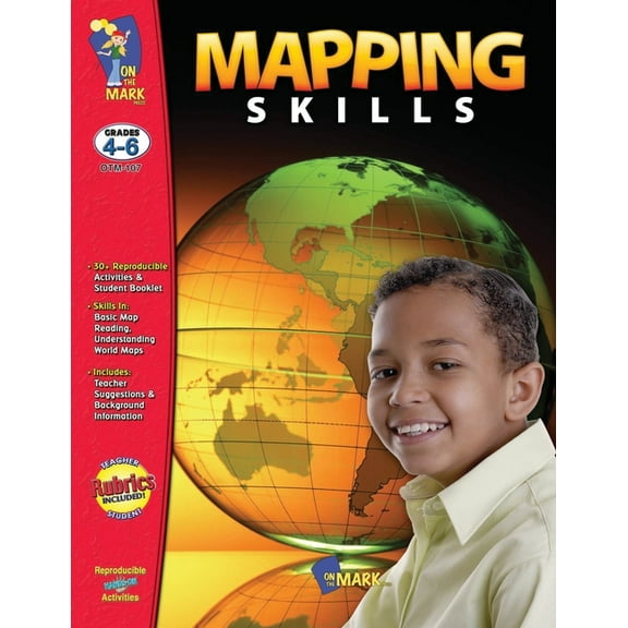Mapping Skills, Grades 4-6 Paperback 1550351451 9781550351453 Ruth Solski