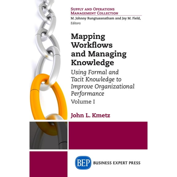 Mapping Workflows and Managing Knowledge: Using Formal and Tacit Knowledge to Improve Organizational Performance, Volume, (Paperback)