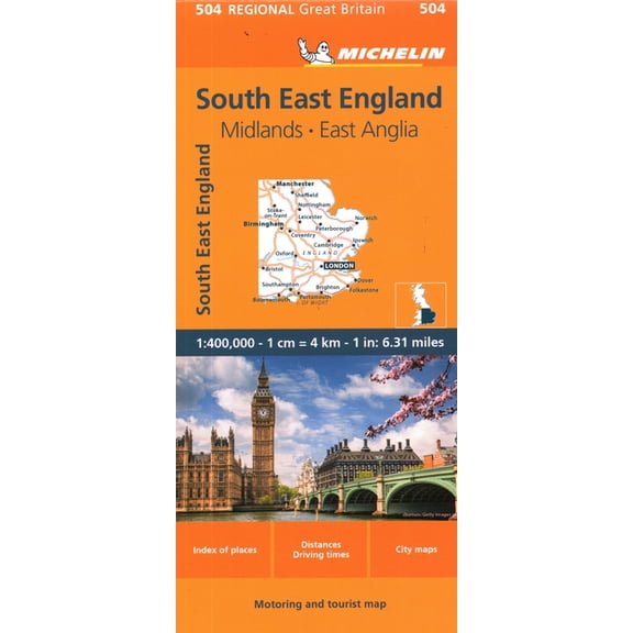 Map Counties Great Britain