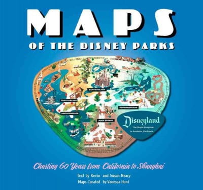 Pre-Owned Maps of the Disney Parks: Charting 60 Years from California to Shanghai (Hardcover) 1484715470 9781484715475