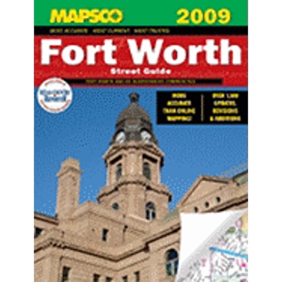 Pre-Owned Mapsco Fort Worth Street Guide: Fort Worth and 69 Surrounding Communities (Spiral-bound) 1569664552 9781569664551