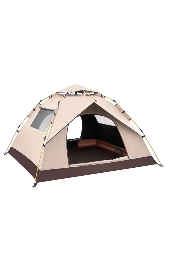 2 Person Tent for Camping, Instant Pop Up Camping Tent with Screen Porch, Family Tent for Outdoor/Hiking/Traveling, with Tote Bag, Camp Dome