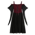 Maqroz Clearance Items Witch Costume Women Dress Dresses Short Length