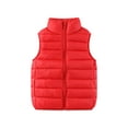 thumbnail image 1 of Maqroz Girls Boys Puffer Vest Lightweight Quilted Vest Sleeveless Stand Neck Sleeveless Kids Packable Puffer Jacket Zip Up Down Vests Warm Winter Waistcoat with Pockets, Sizes 3-12, 1 of 5