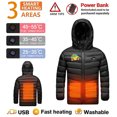 thumbnail image 1 of Maqroz Kids Heated Jacket Boys Girls Youth Hearting Winter Coats Rechargeable Toddler Warm Cold Weather Jacket Thermal Quilted Puffer Coat No Battery, 1 of 9