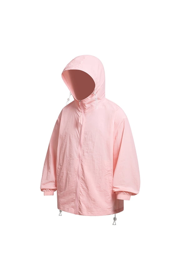 Mens Jacket Spring Summer Sun Protection Breathable Outdoor Fishing Hiking Jackets Fashion Ice Silk Lightweight Spf Uv Hoodies with Pockets