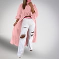 thumbnail image 1 of Maqroz Sun Protection Shirt for Women High Neck Back Zipper UPF 50+ UV Loose Fit Rash Guard Long Sleeve Cover Up High Low Hem Fashion Tops Pink XXL, 1 of 8